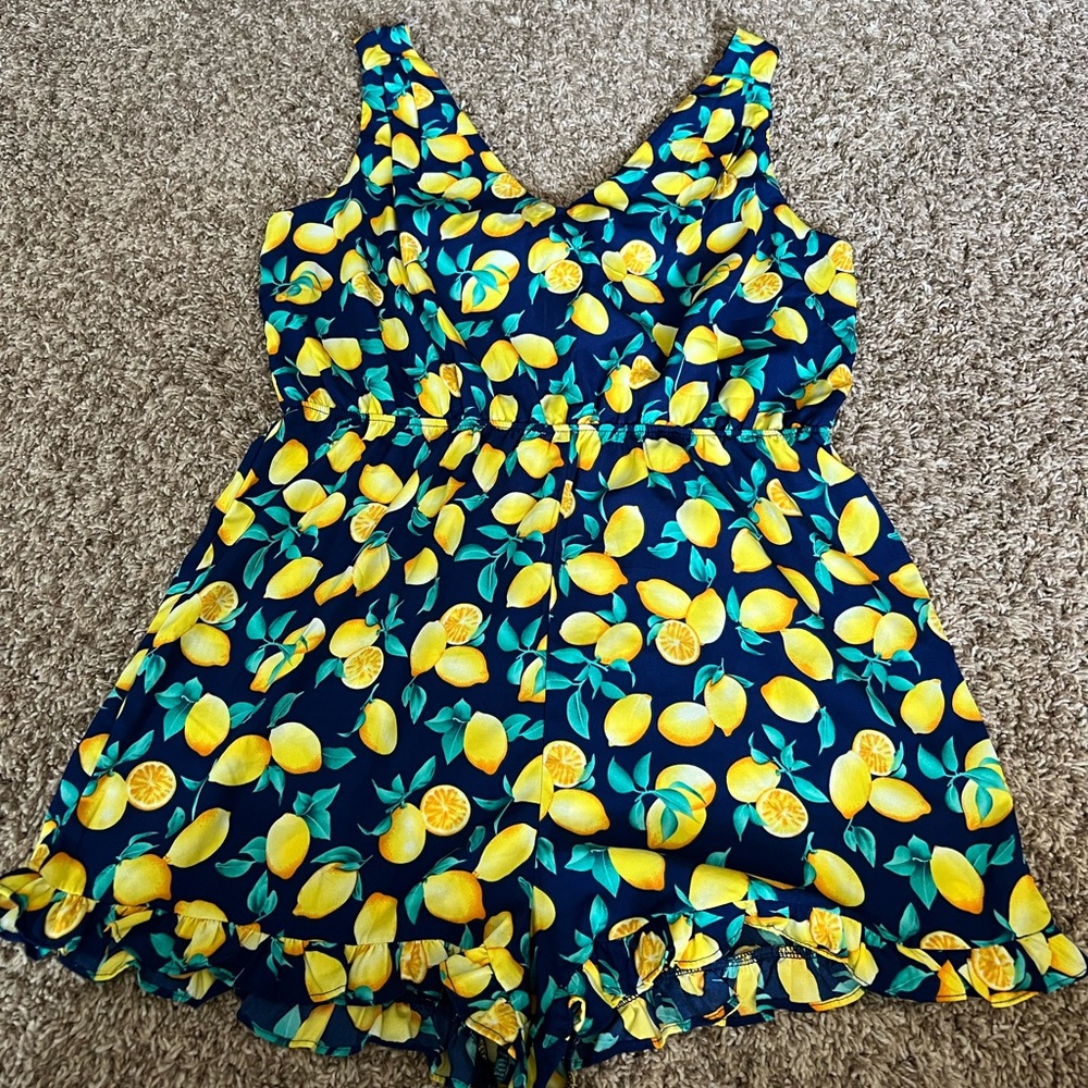 Lemon Romper